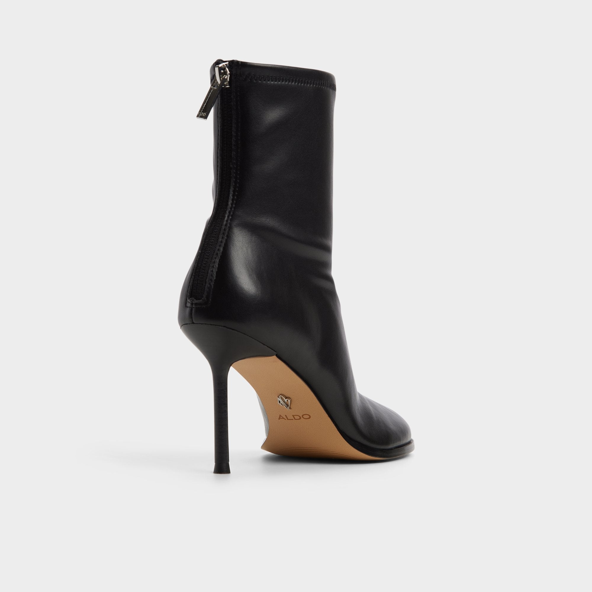 ALDO Evander bottines cuir noir stiletto