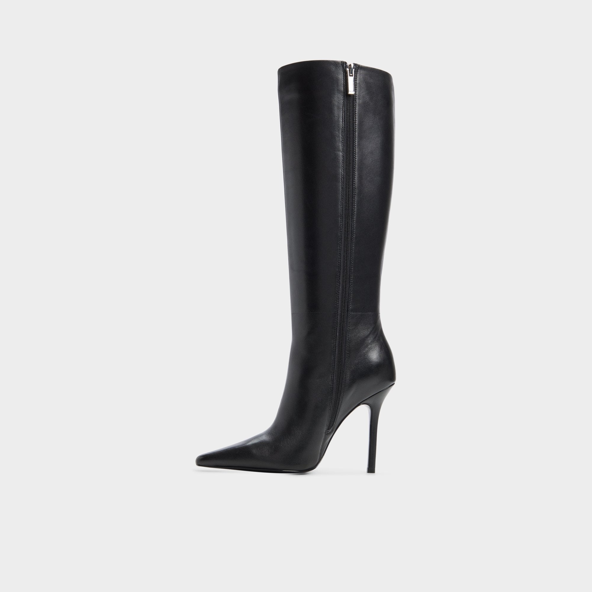 ALDO Ridlee bottes hautes talon aiguille noires