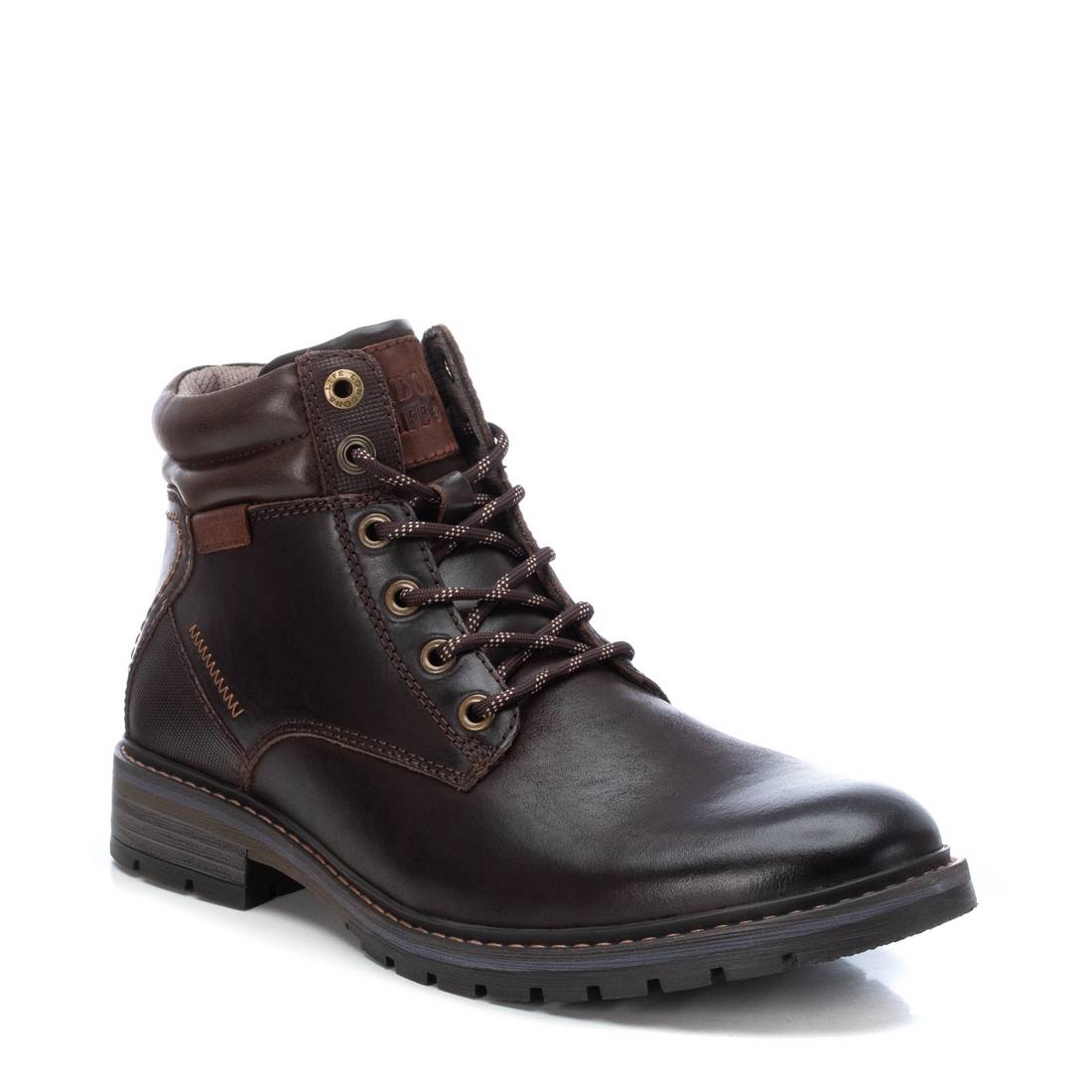 Carmela 16099301 bottines homme marron cuir zip