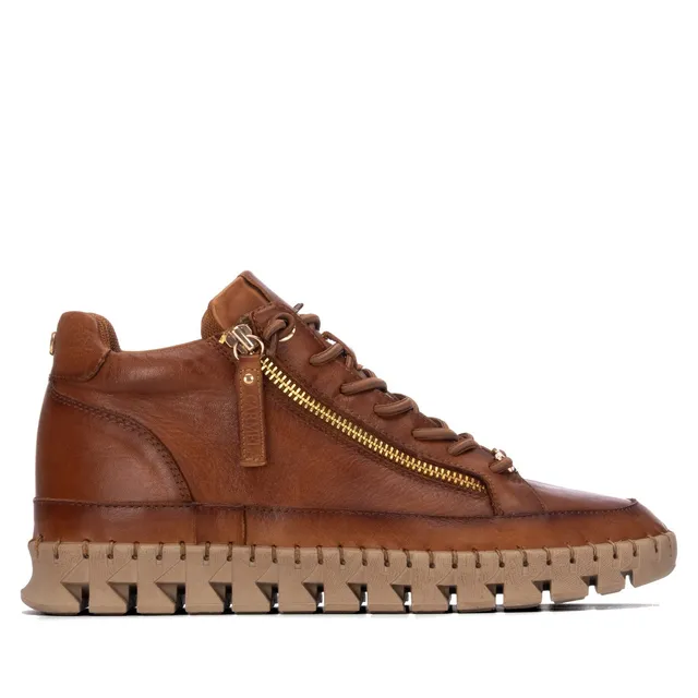 Carmela 164392 16439203 bottine plate camel cuir