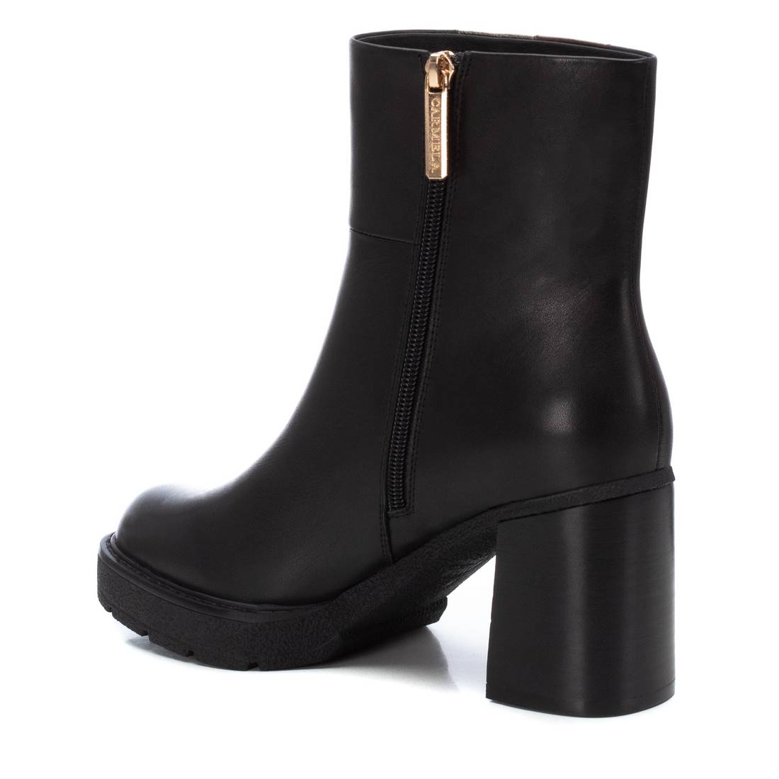 Carmela 16186401 bottine noire cuir talon 7 cm