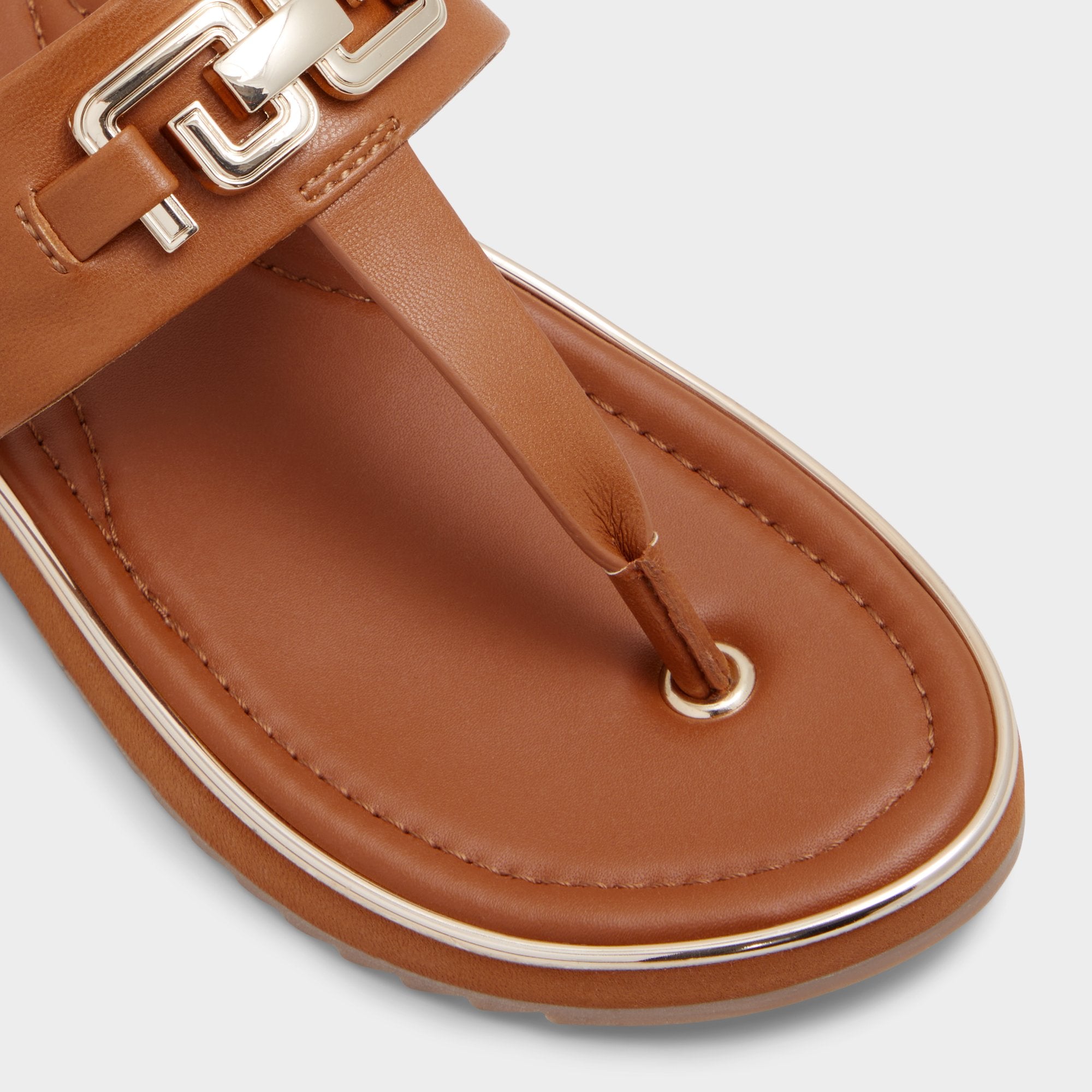 ALDO Adirahar sandales plates marron