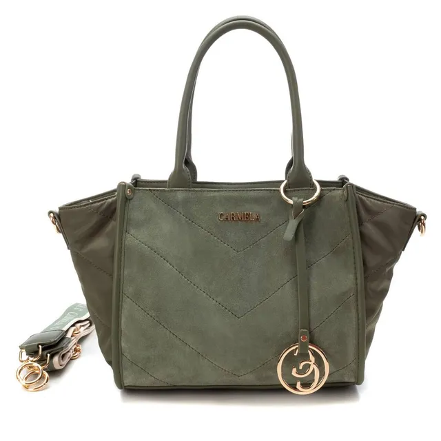 Carmela 18614103 sac bandoulière kaki textile