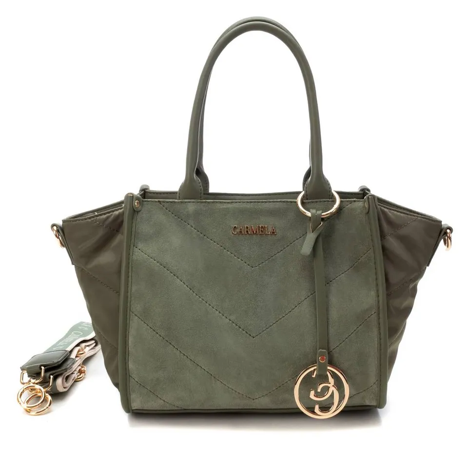 Carmela 18614103 sac bandoulière kaki textile
