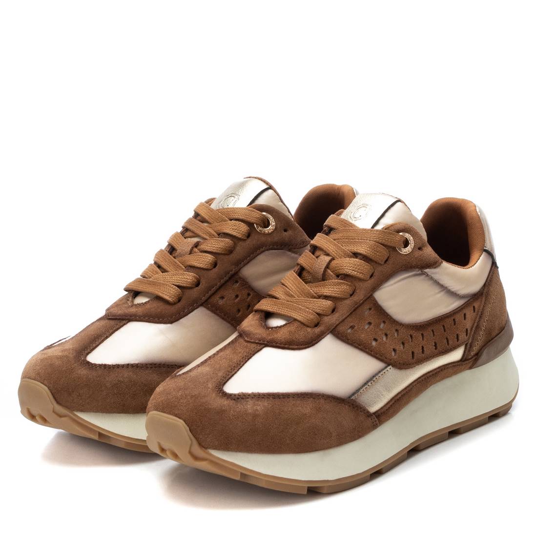 Carmela 16116603 basket femme marron cuir véritable