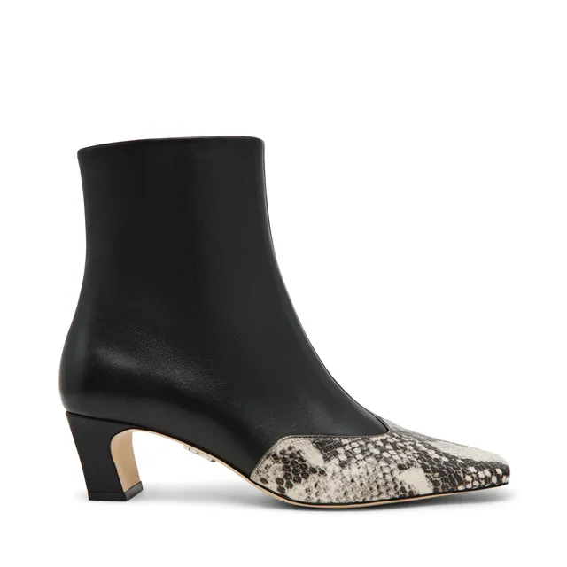 Steve Madden Jamason bottines femme serpent noir 6 cm