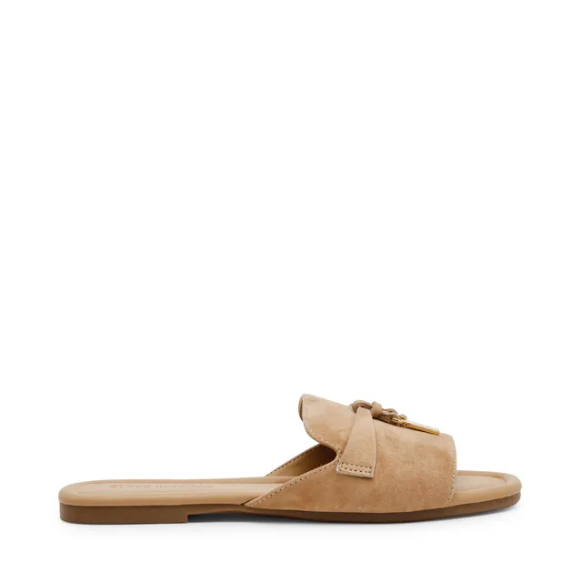 Steve Madden Hight St. sandales plates daim taupe