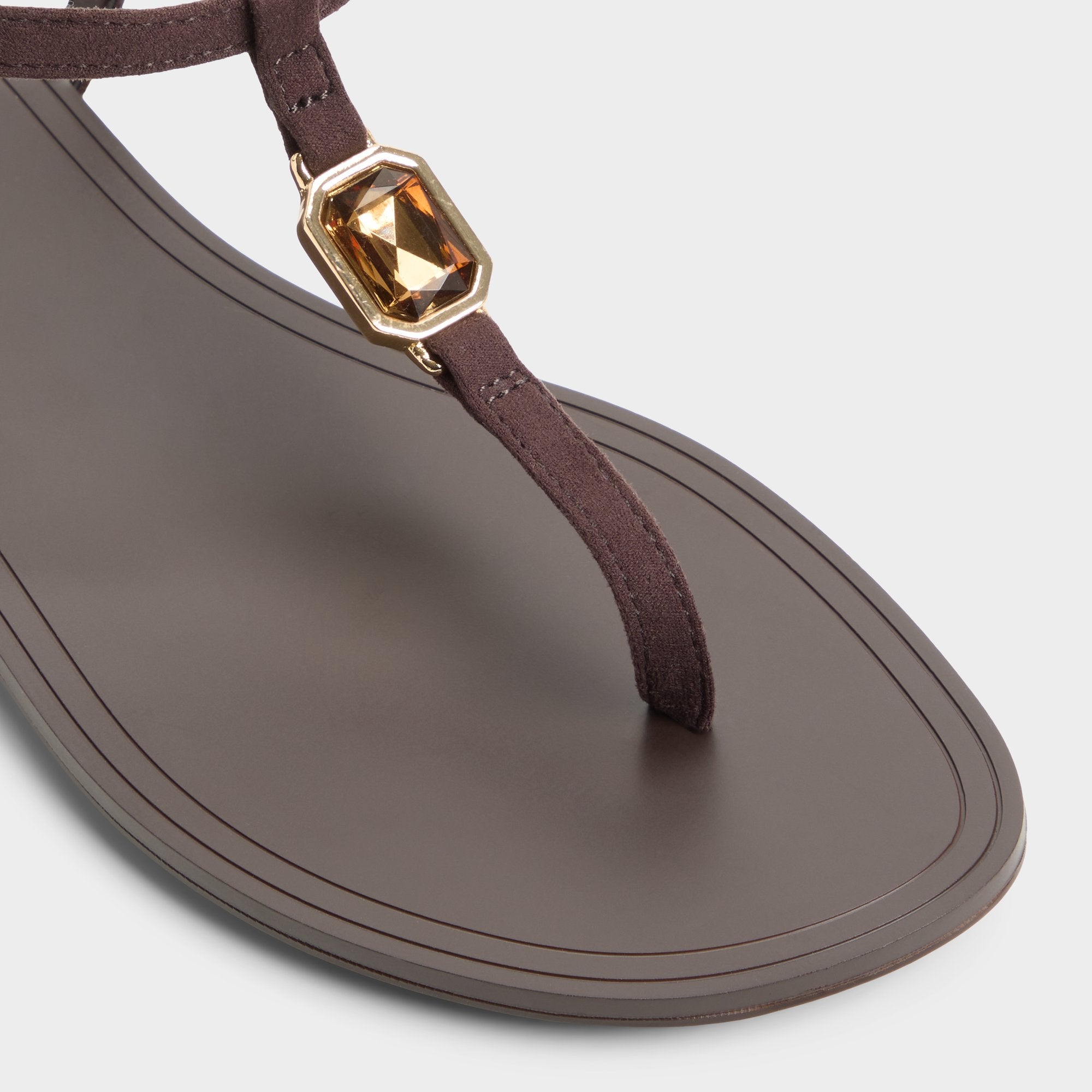 Aldo Sandstone sandales plates marron boho