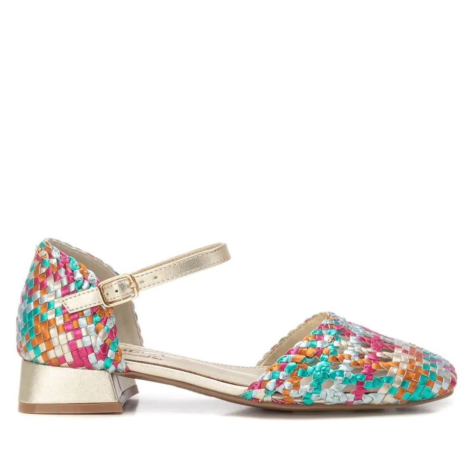 Carmela 16218706 ballerine multicolore cuir tresse