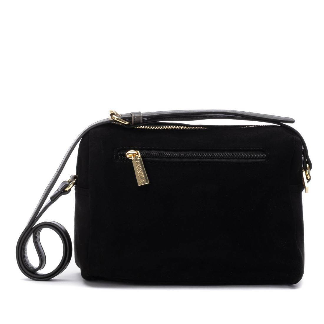 Carmela 18618601 sac bandoulière noir textile