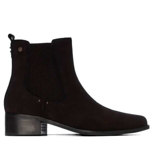 Carmela 16414301 bottines femme marron talon bas