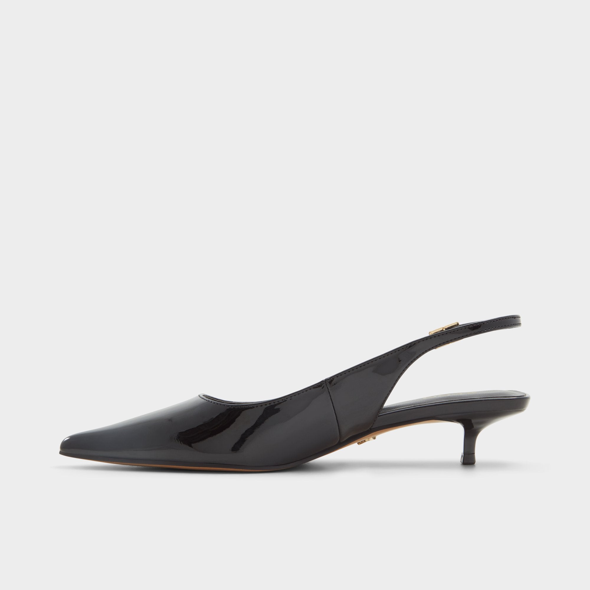 ALDO Lennoxie slingbacks petit talon noirs