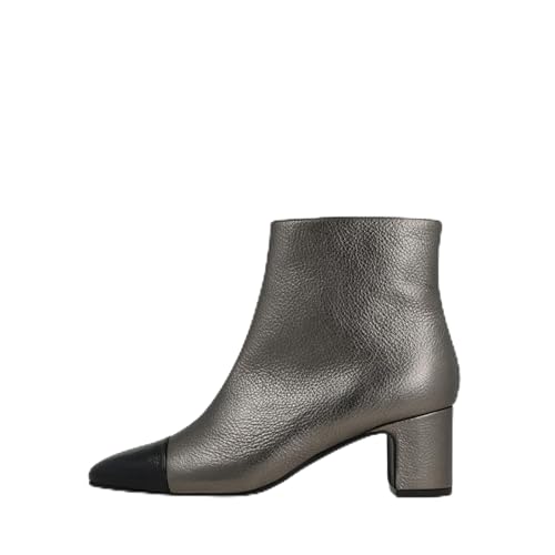 LODI RISCO bottines grises cuir véritable