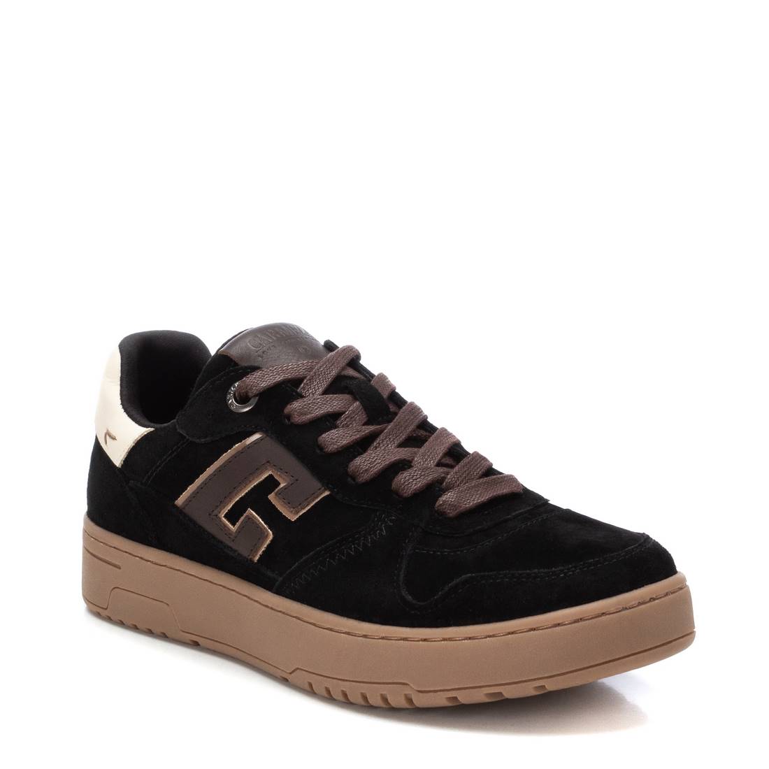 Carmela 161806 16180605 sneakers noires cuir serraje
