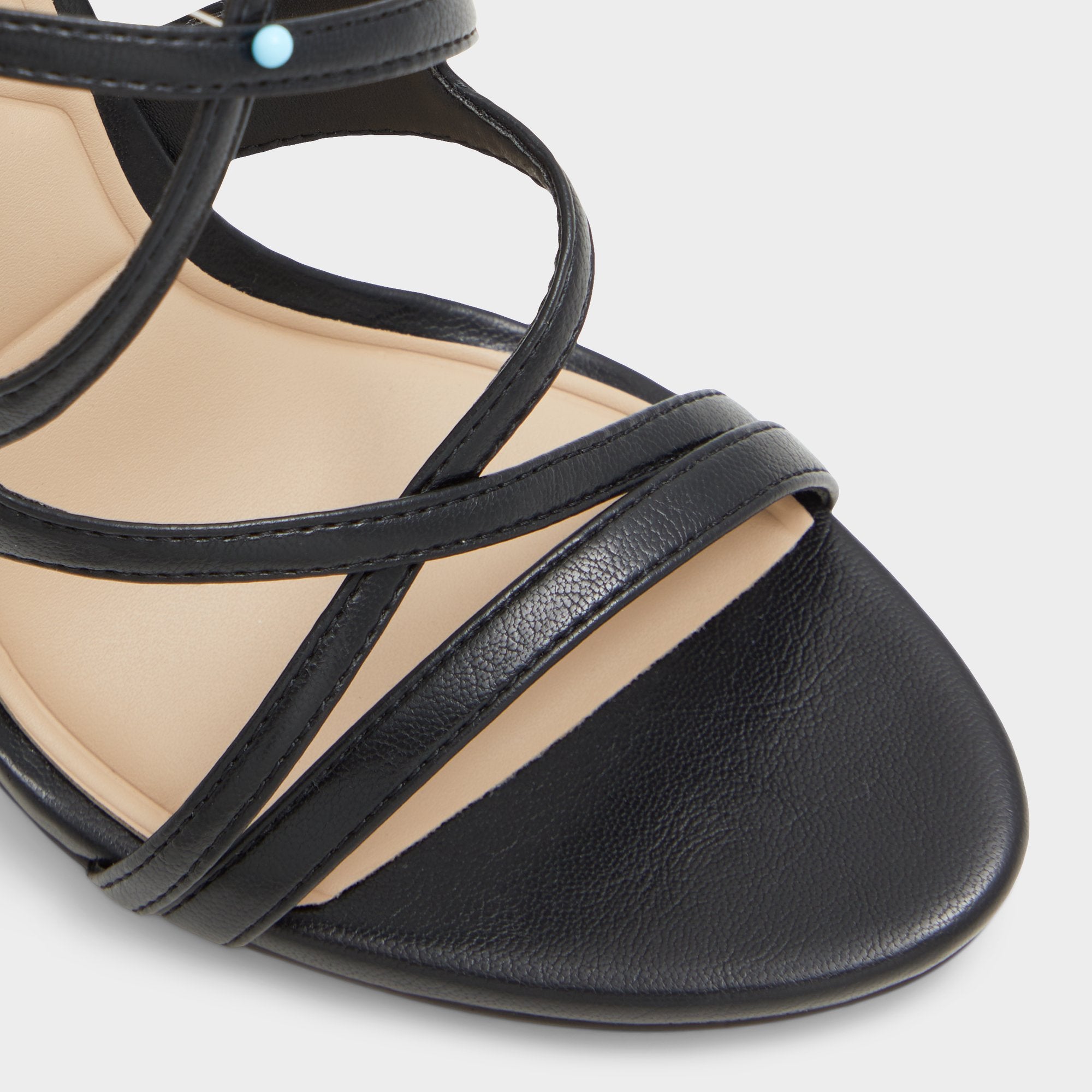 ALDO Marylou sandales à talons noires cuir talon haut
