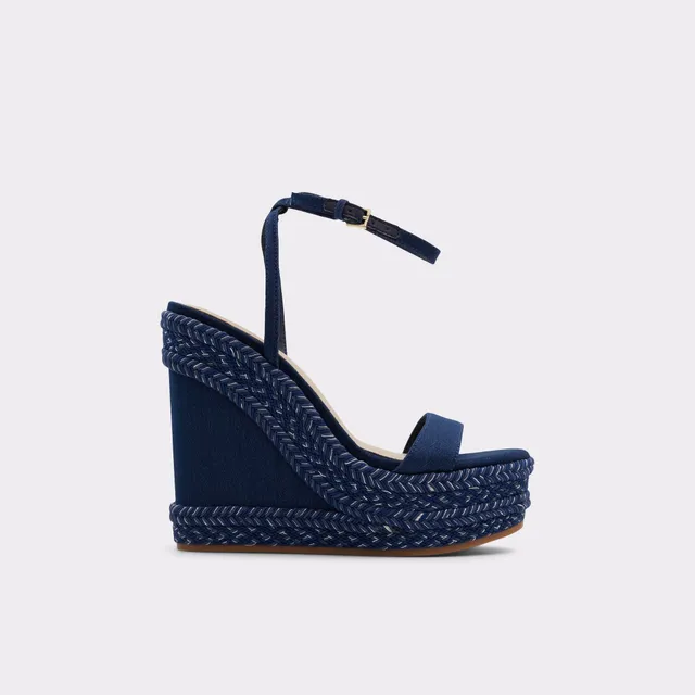 Aldo Marysol sandales compensées denim femme