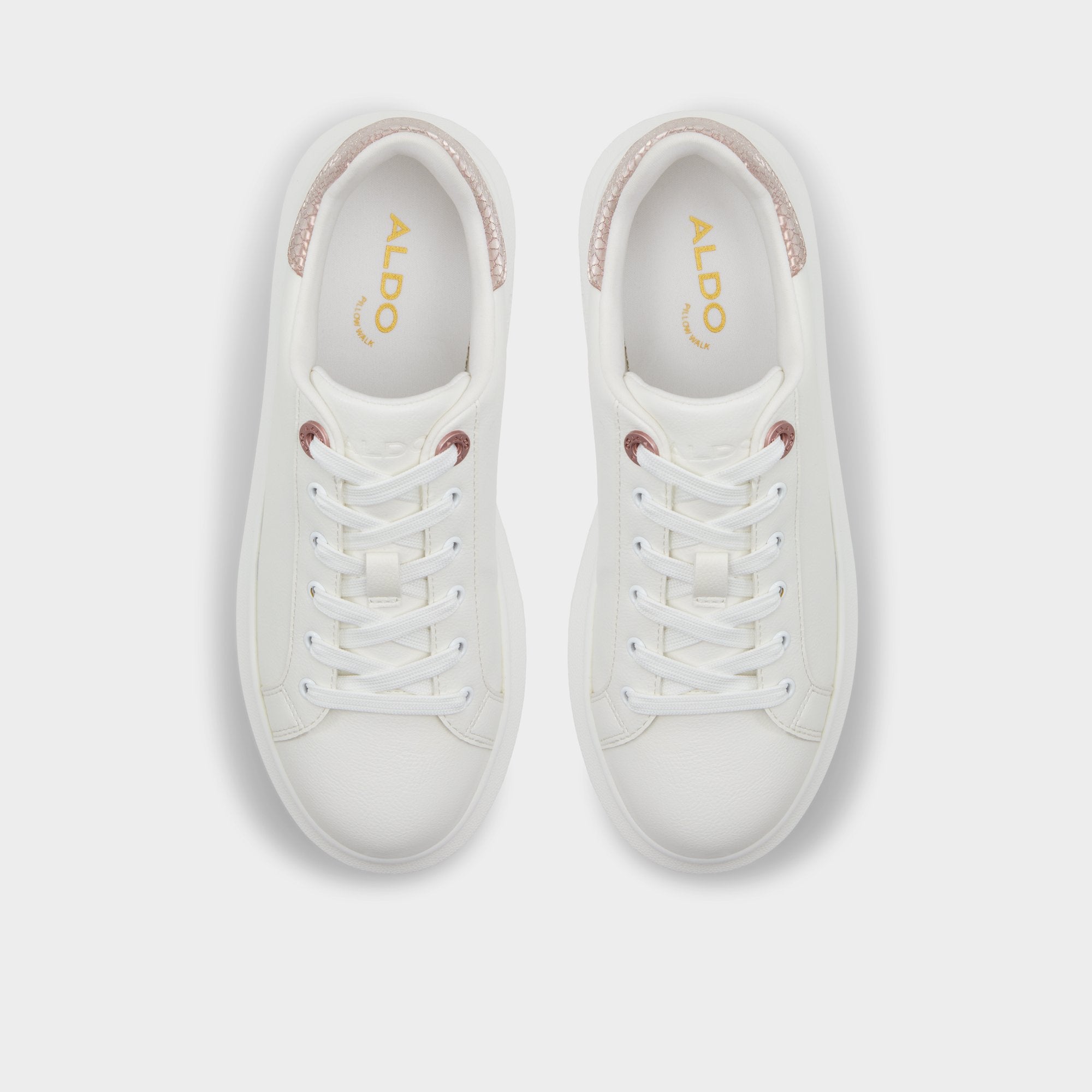Aldo Reia baskets roses plateforme basses