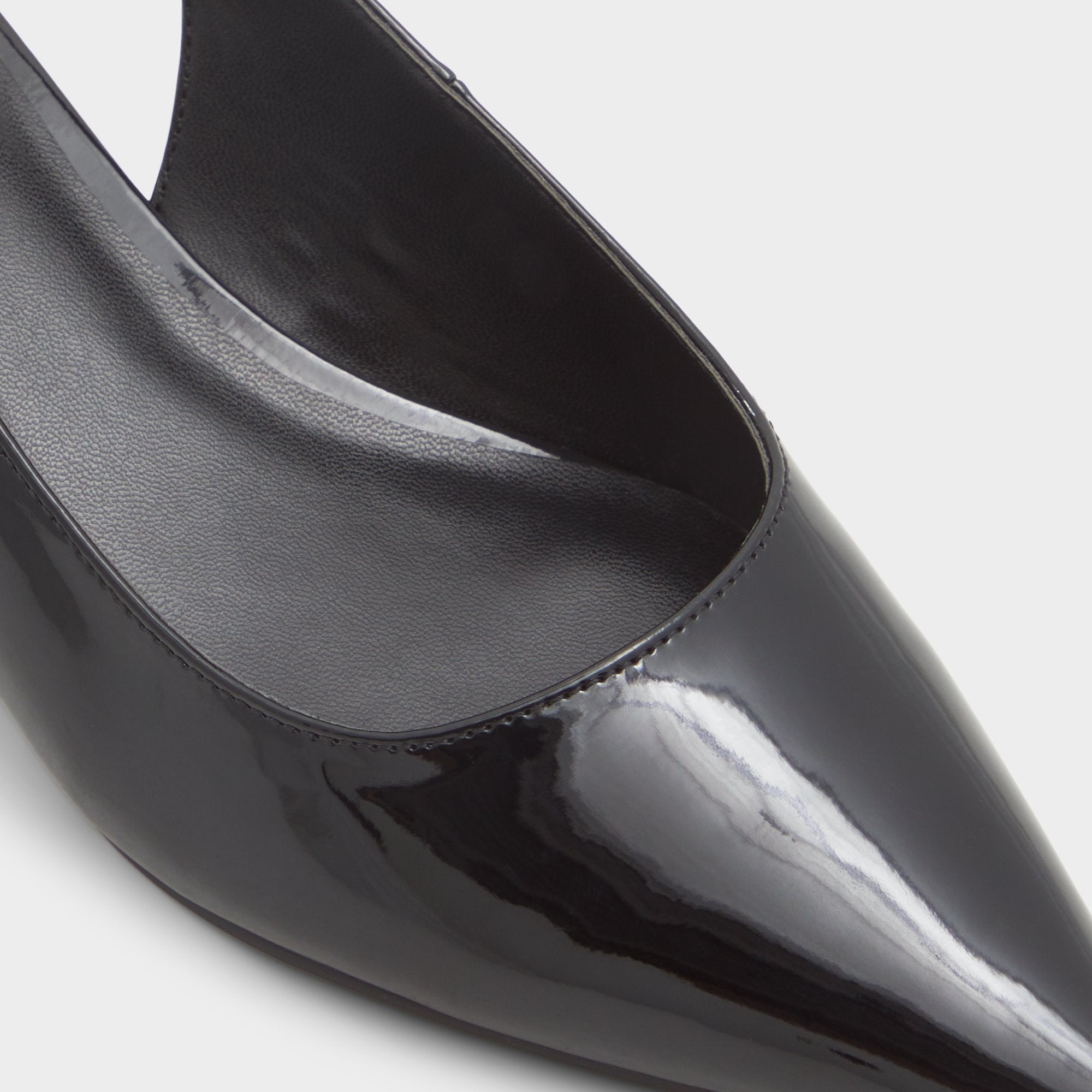 ALDO Lennoxie slingbacks petit talon noirs