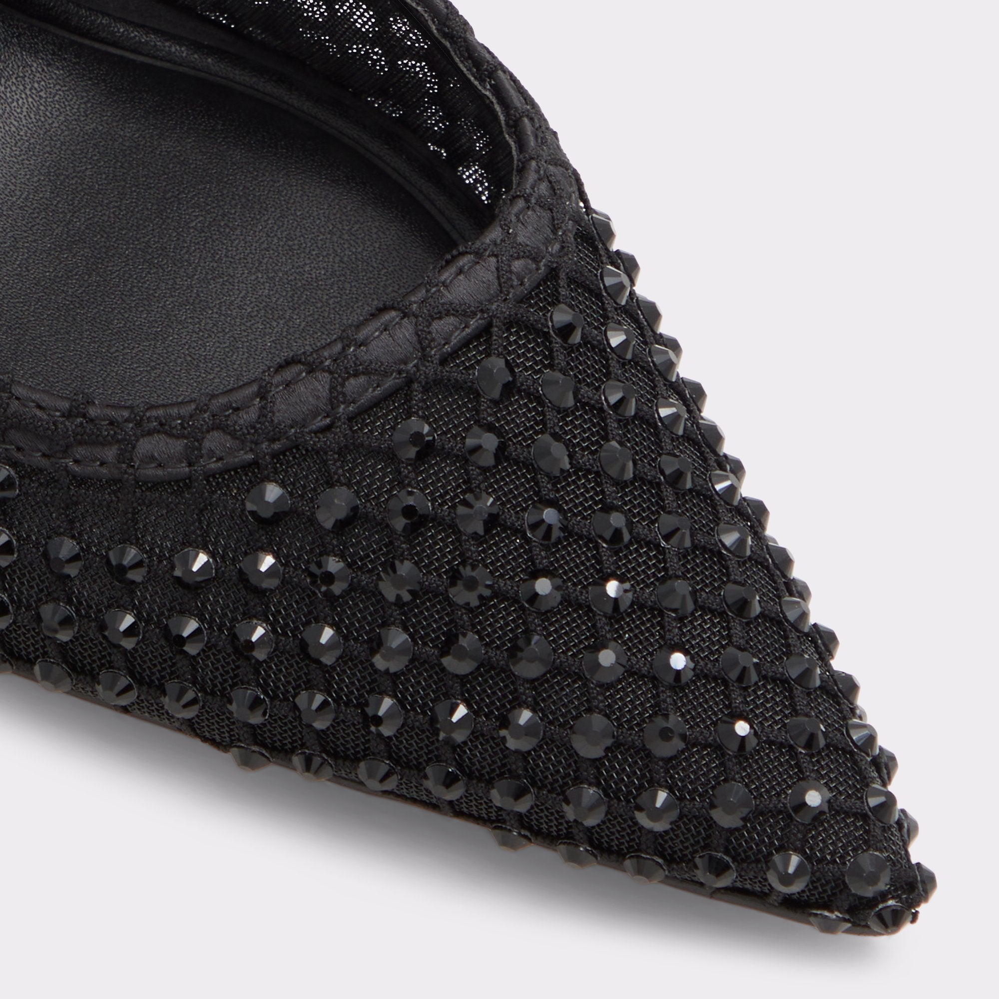 ALDO Marciana escarpins strass noirs mesh