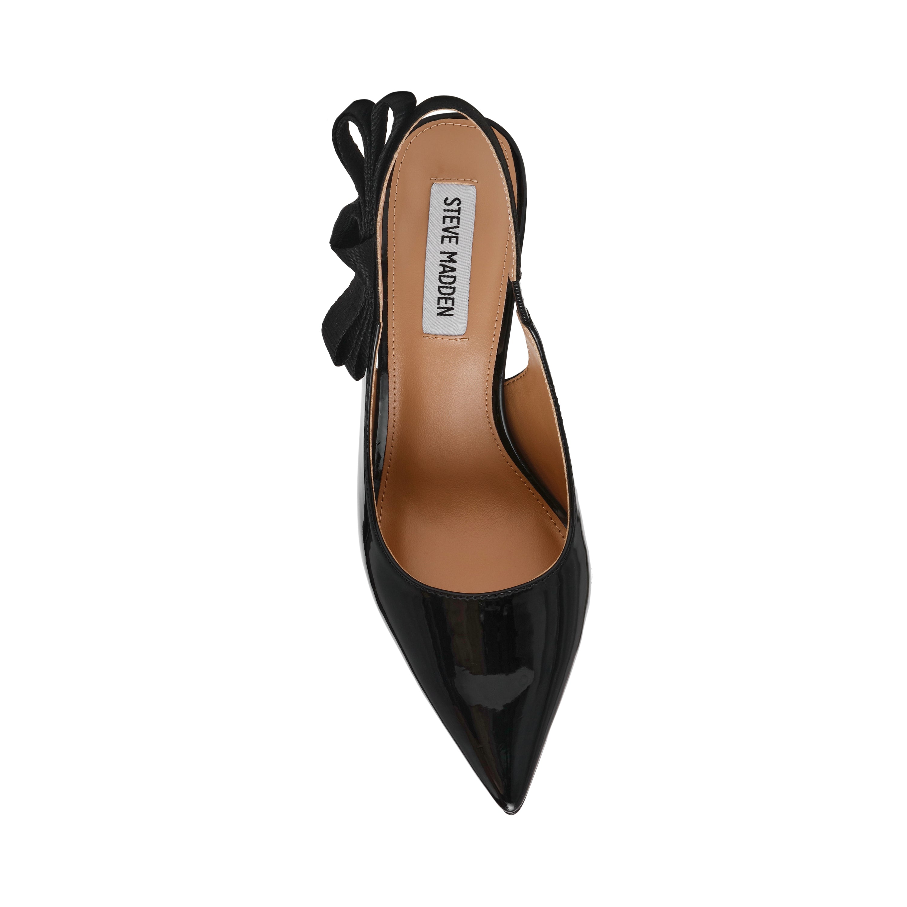 Steve Madden Brylie escarpins vernis noir talon 10 cm