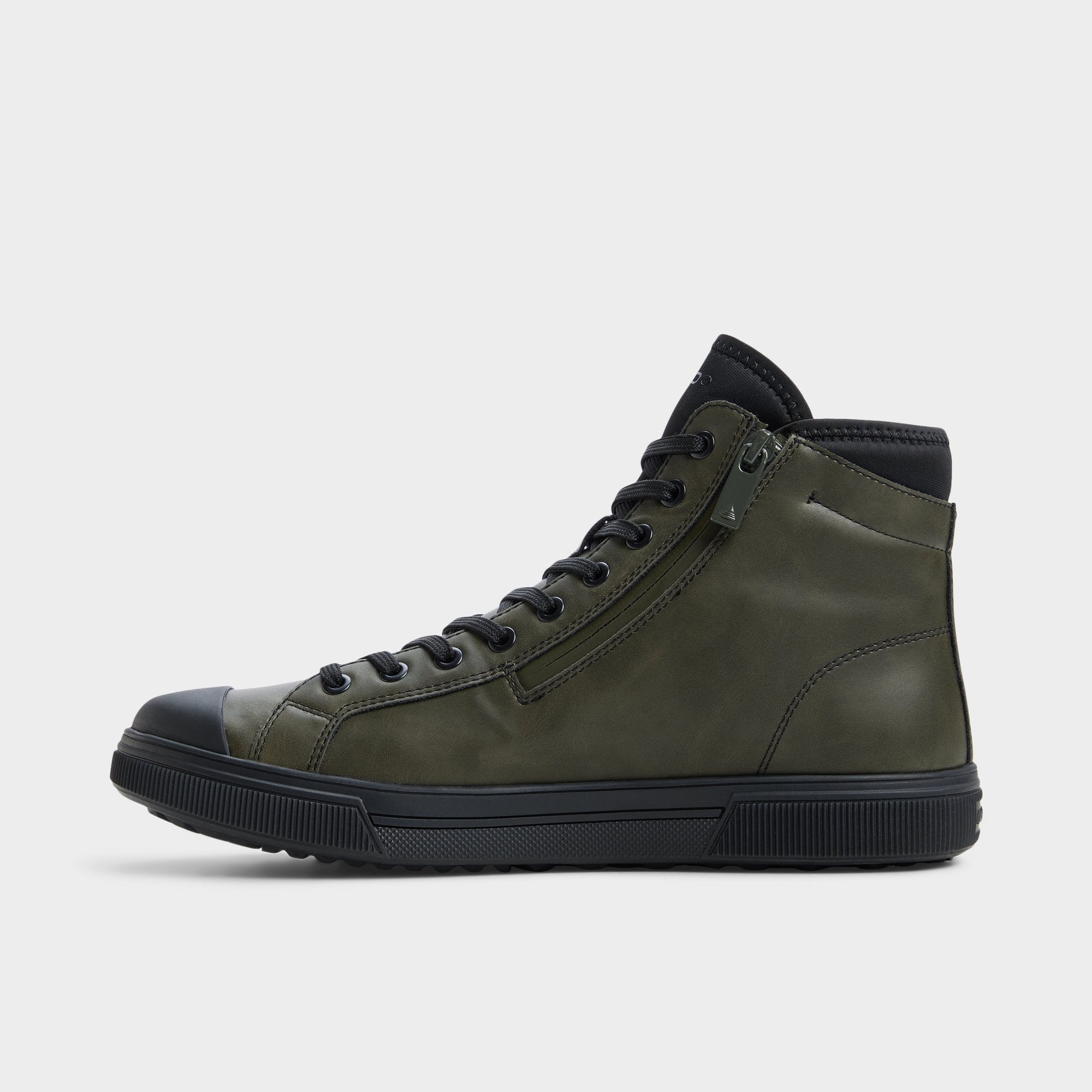 ALDO Esttanqueiro bottines cuir beige hiver talon plat