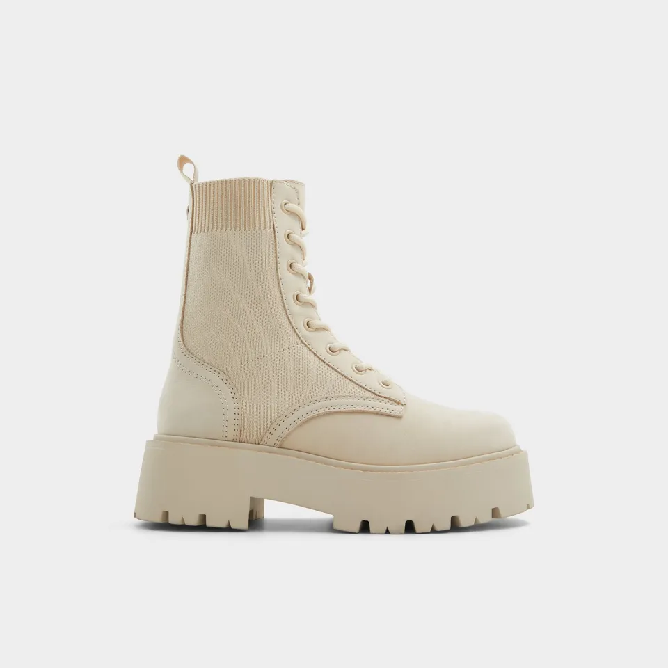 ALDO Talaleryknit bottines combat semelle crantée