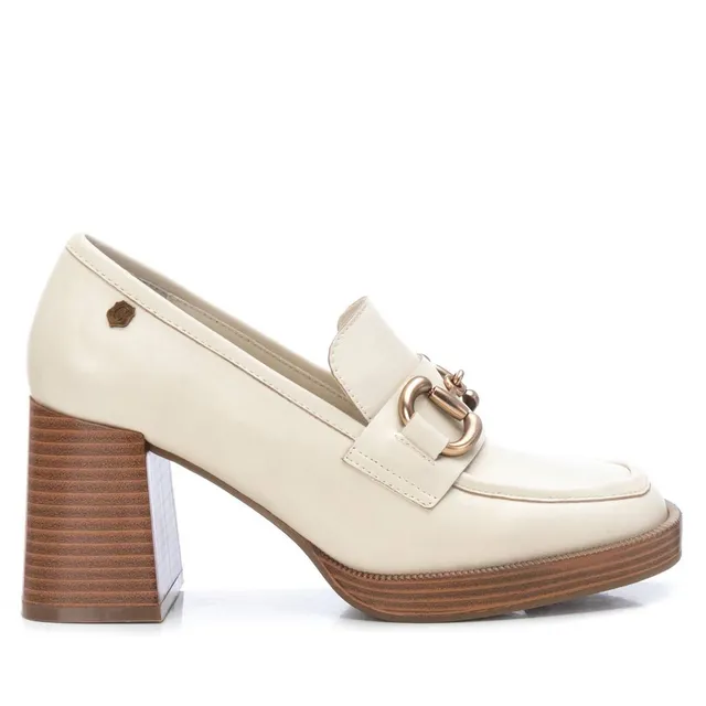 Carmela 16123503 mocassin femme blanc talon 8 cm