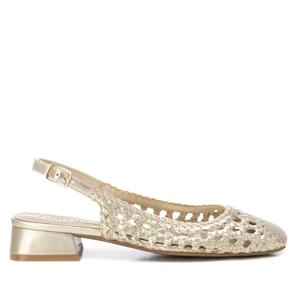 Carmela 16218507 ballerines femme doré petit talon