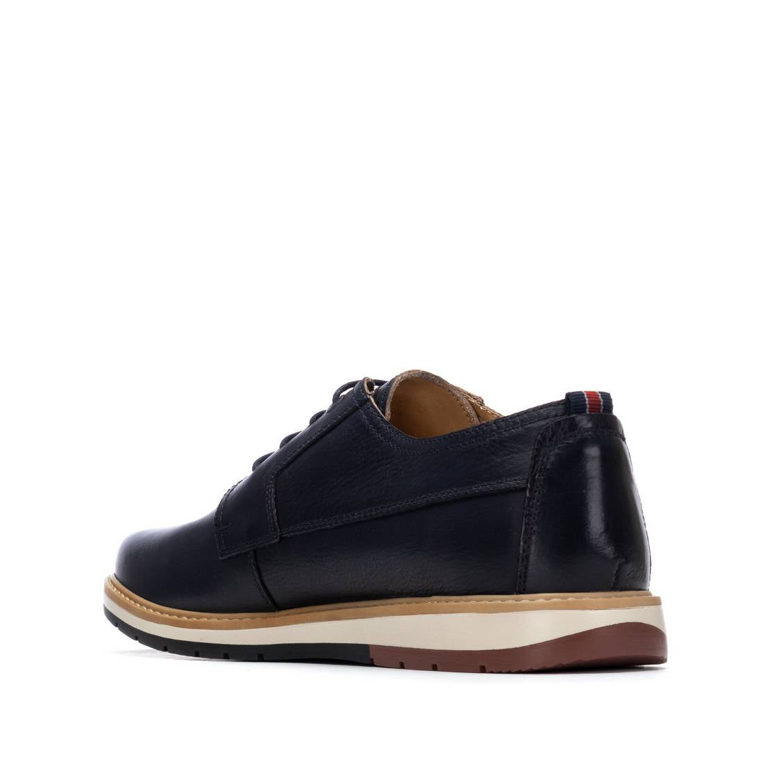 Carmela 16390302 derby homme cuir bleu marine