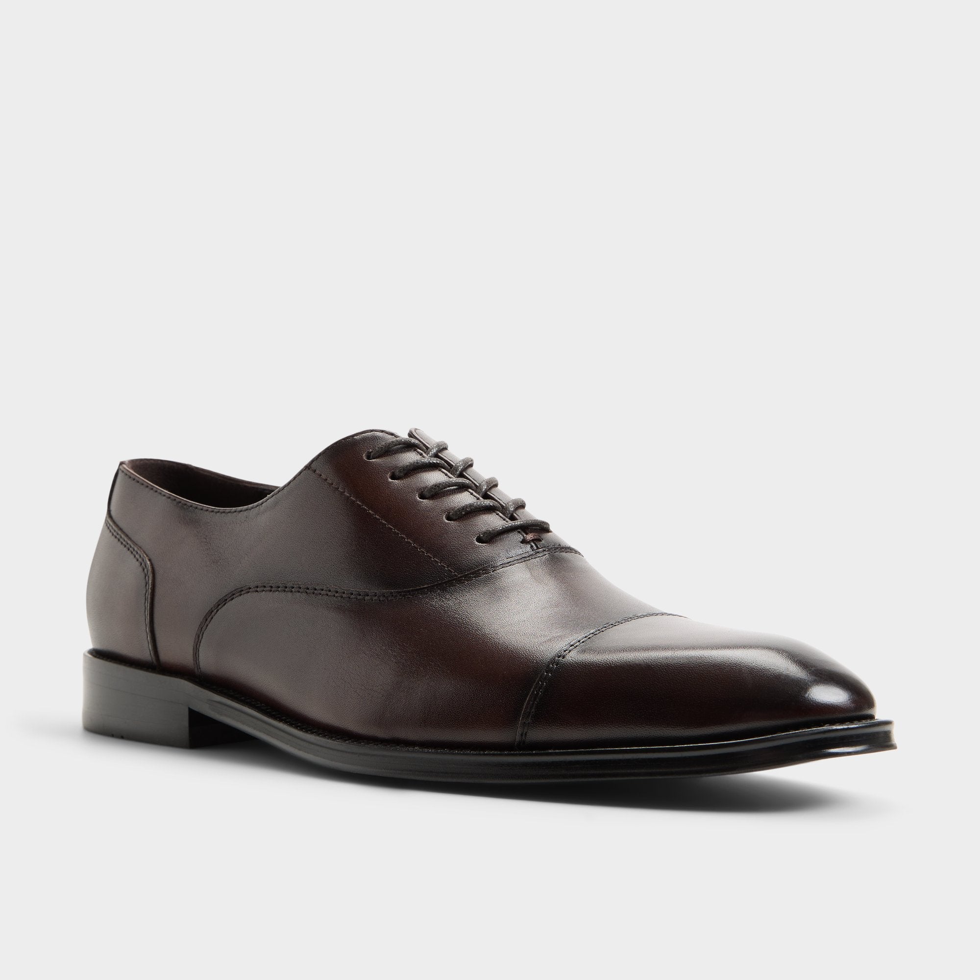 ALDO Fez bottines cuir marron style derby