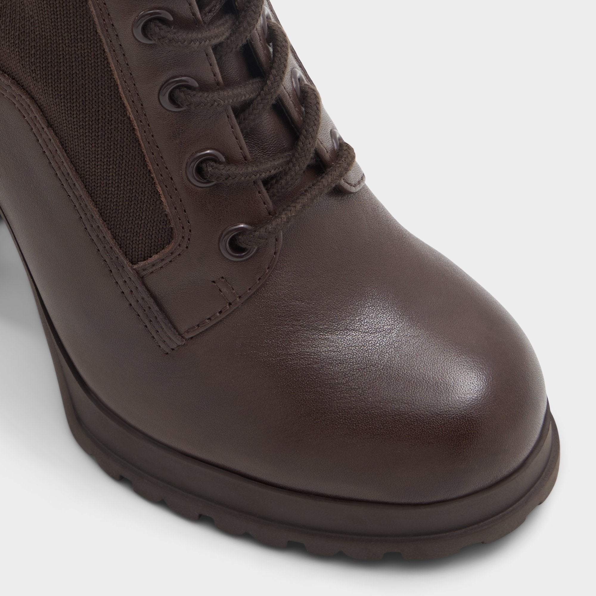 ALDO Rebellious bottines talon marron