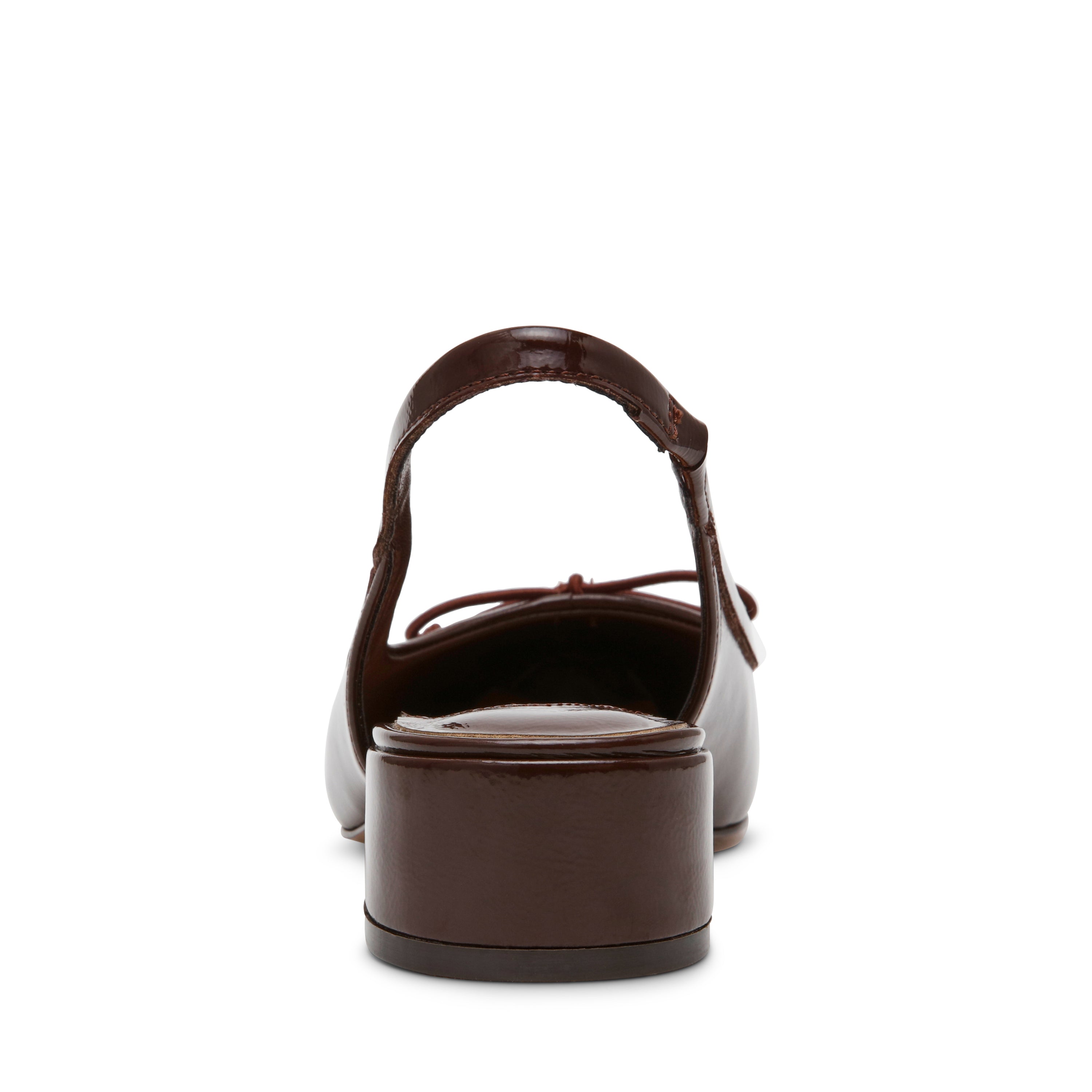 Steve Madden Loved Ballerines Marron Verni Slingback
