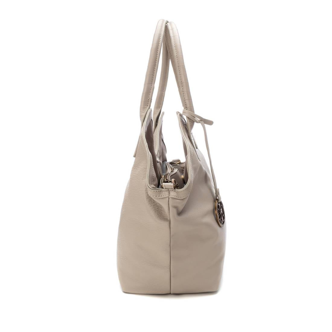 Carmela 18606902 sac épaule cuir marron 43 cm