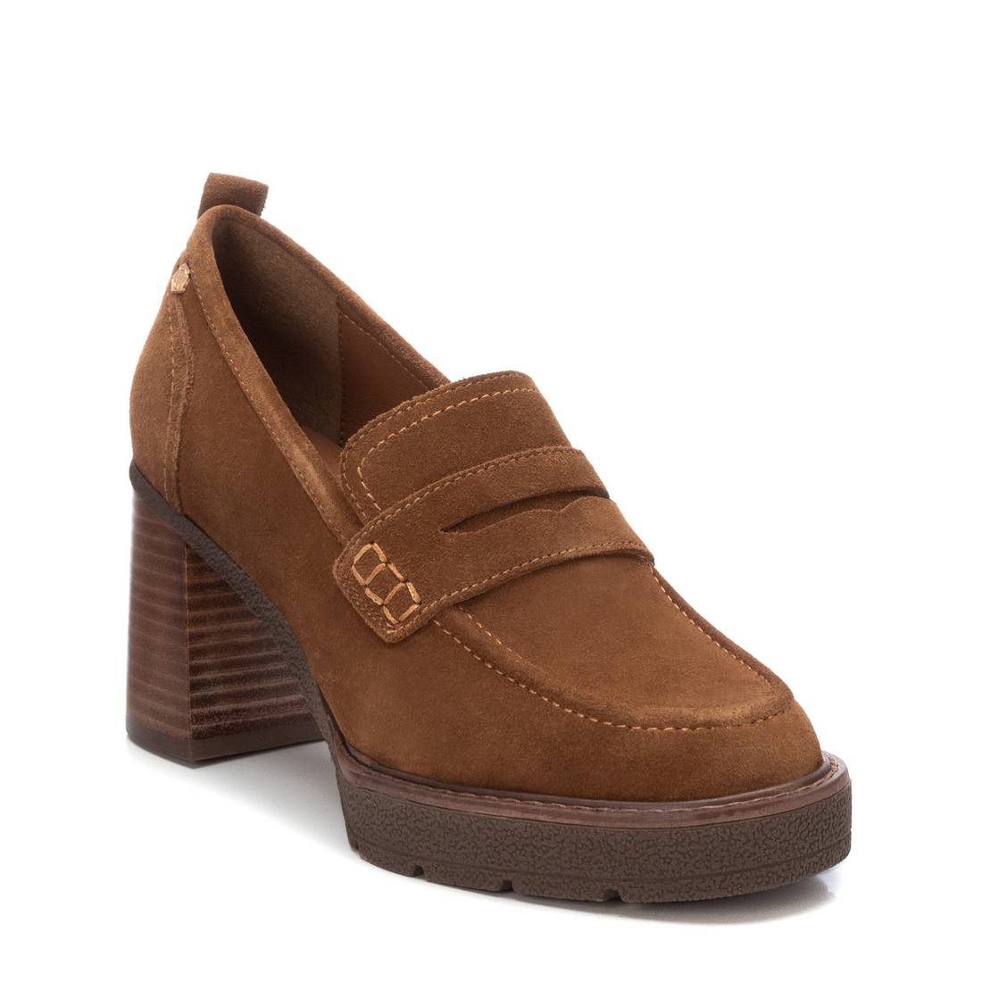 Carmela 16185702 mocassin femme marron talon 8 cm
