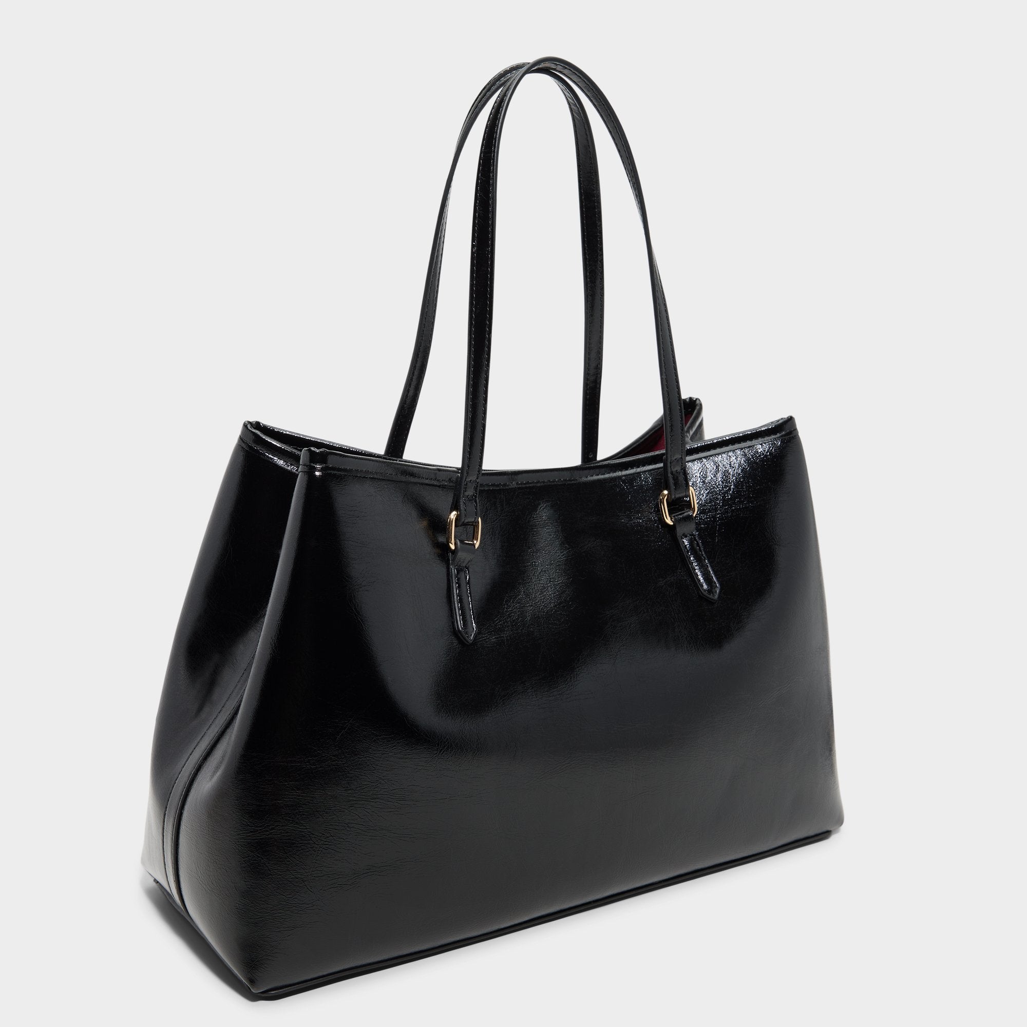 ALDO Isedriaa sac cabas noir verni bureau