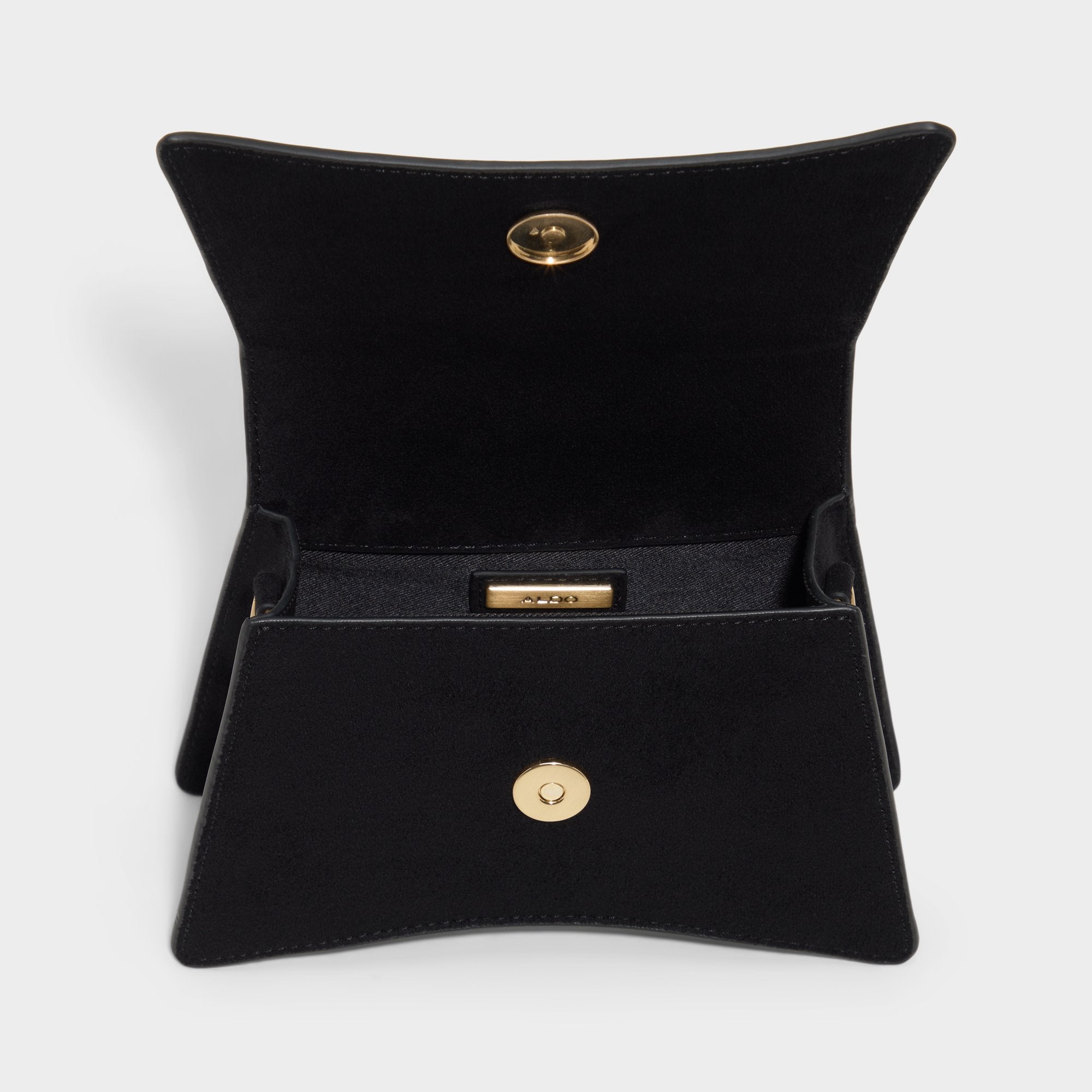 ALDO Elloriaa pochette soirée noir suédine