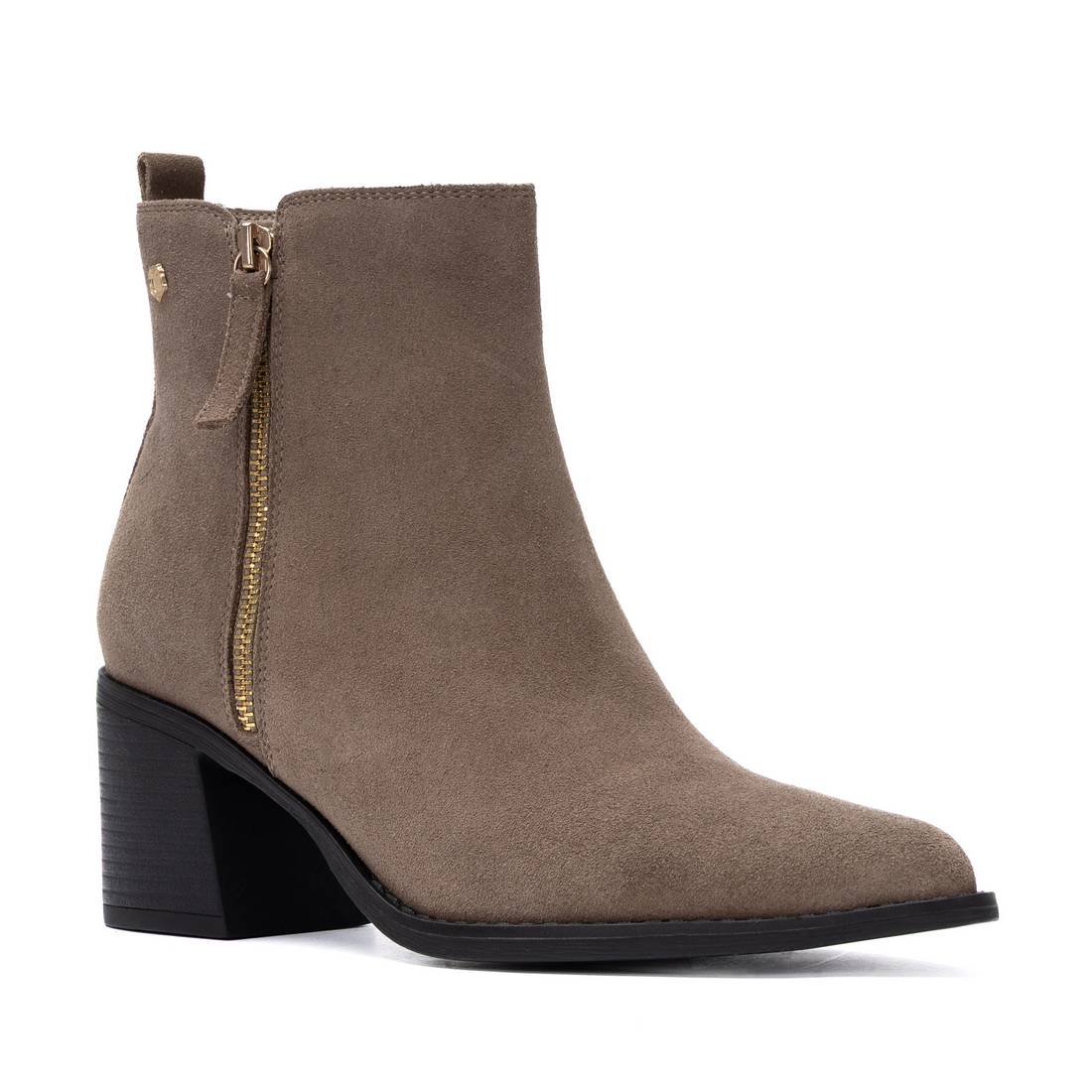 Carmela 164257 16425703 bottine taupe talon moyen