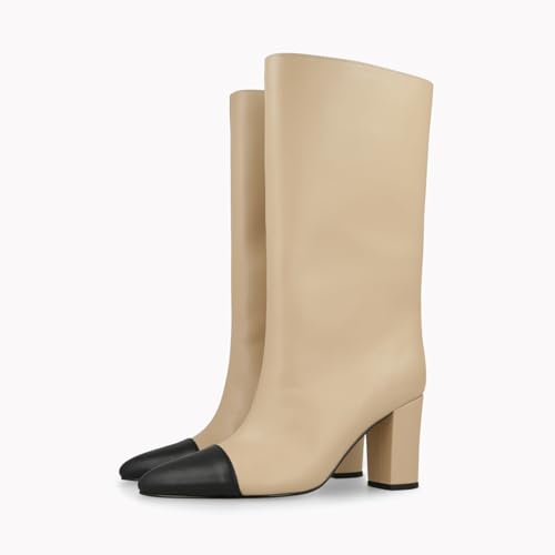 LODI A-Mallorca bottes beiges cuir véritable