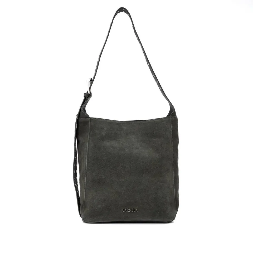 Carmela 18624503 sac femme kaki simili cuir 31 cm