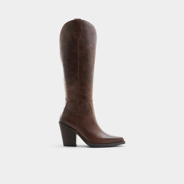 ALDO Nevada bottes western marron hautes