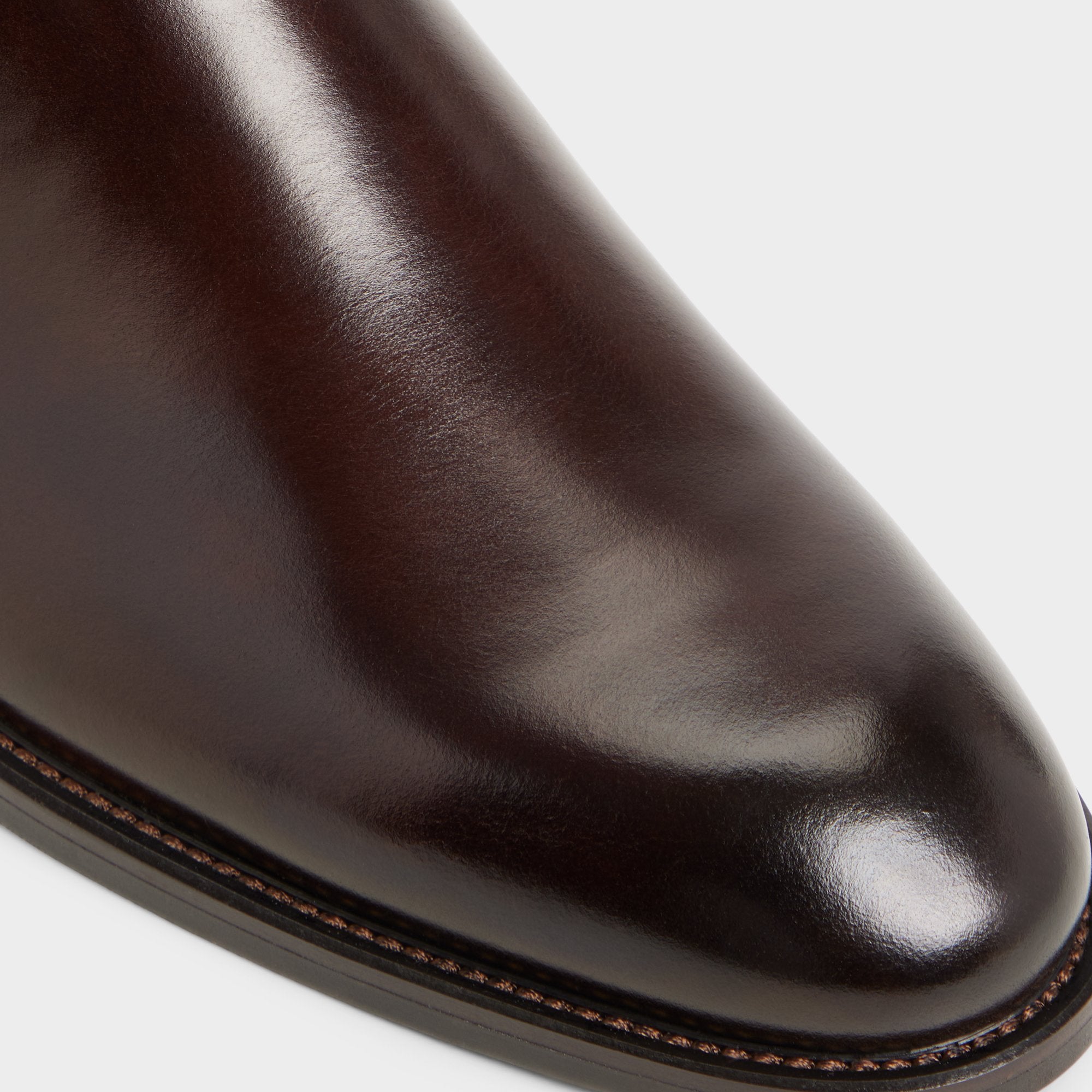 ALDO Visco bottines cuir marron talon