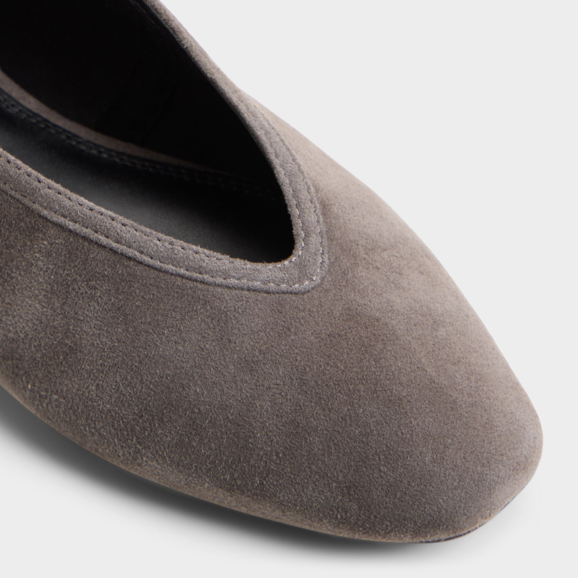 ALDO Ayrah ballerines cuir gris suède