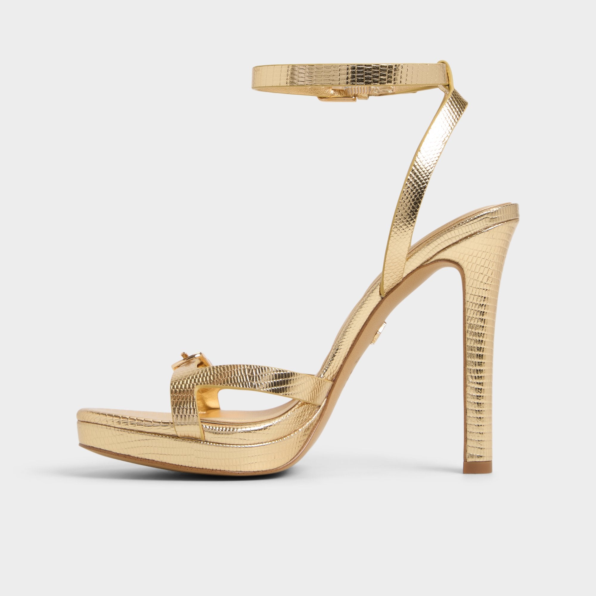 ALDO Onaonwan escarpins dorés femme talon métal