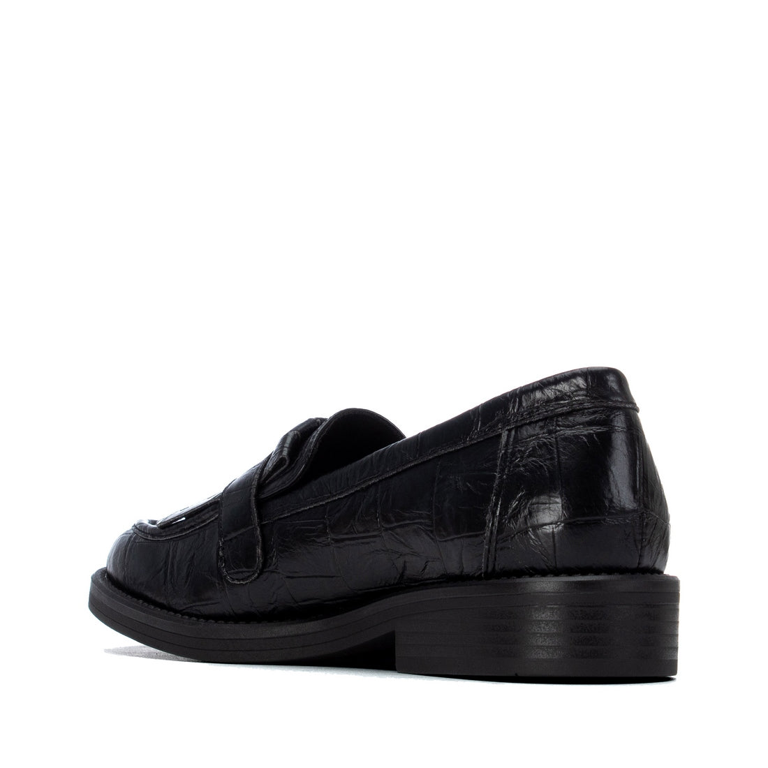 Carmela 16435601 mocassins femme noir plat