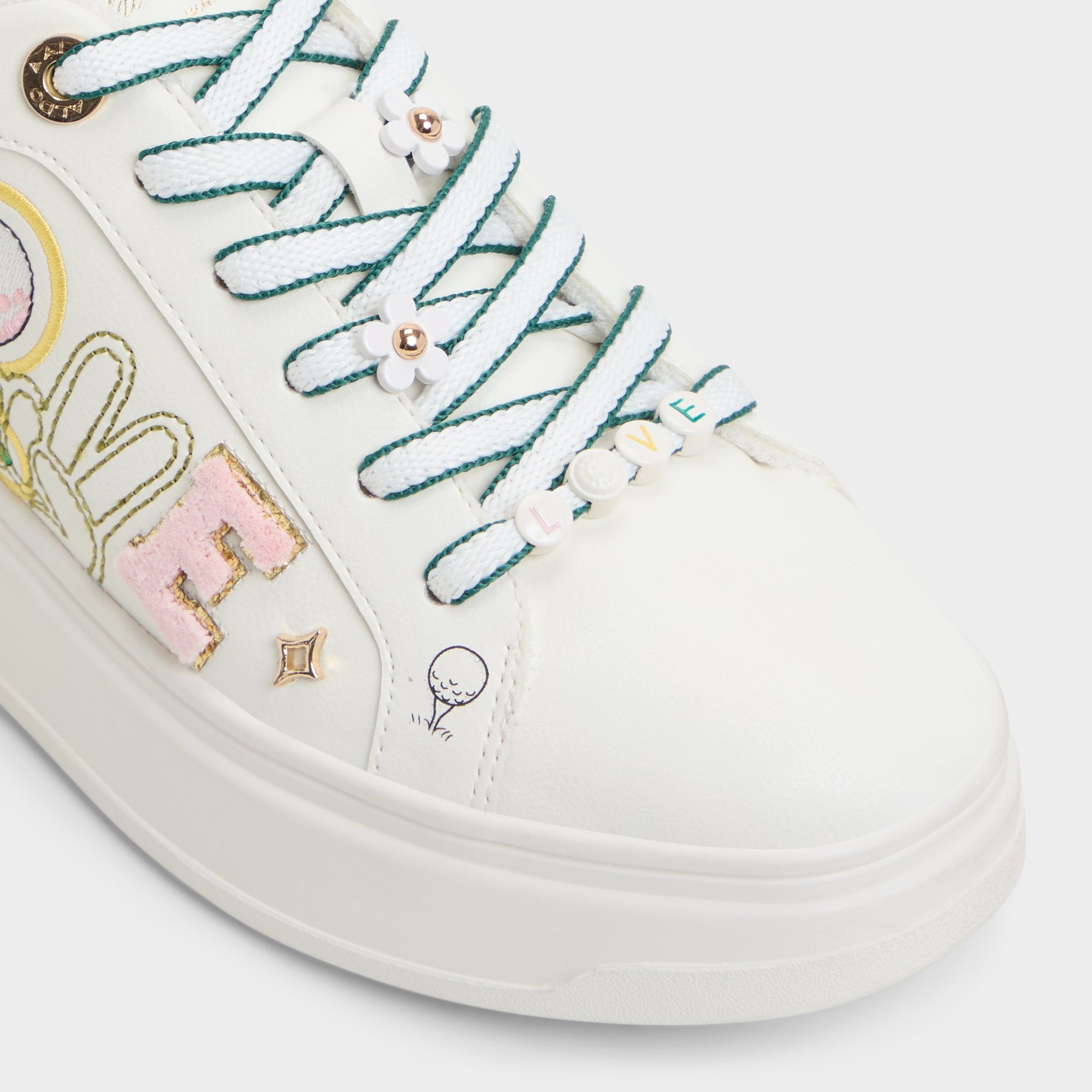 Aldo Foremore sneakers cuir à plateforme coussinée
