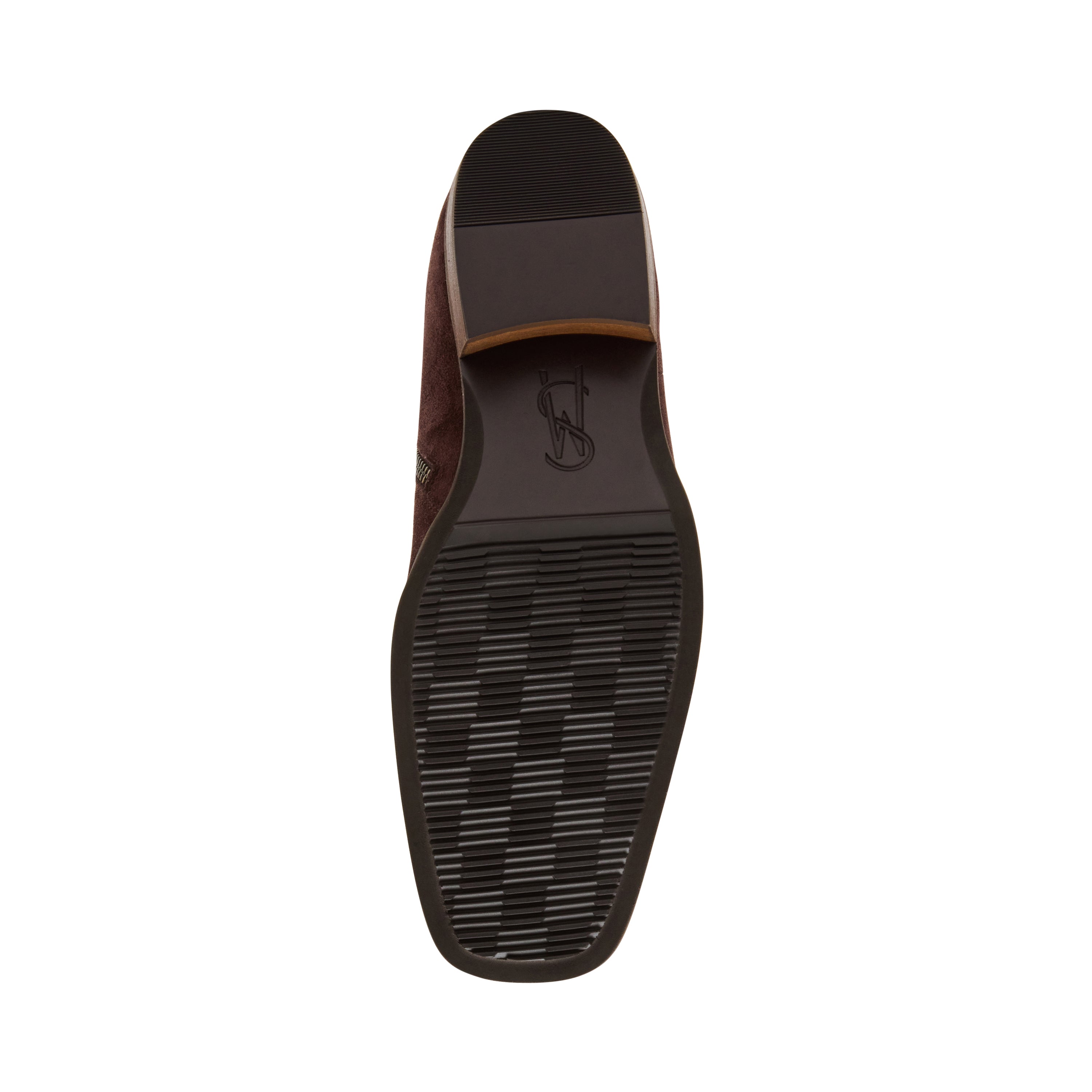 Steve Madden Jasper chaussures daim marron homme