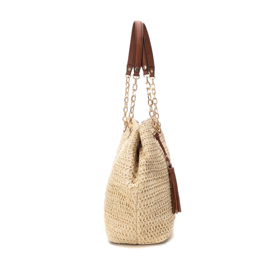 Carmela 18608601 sac épaule raphia marron