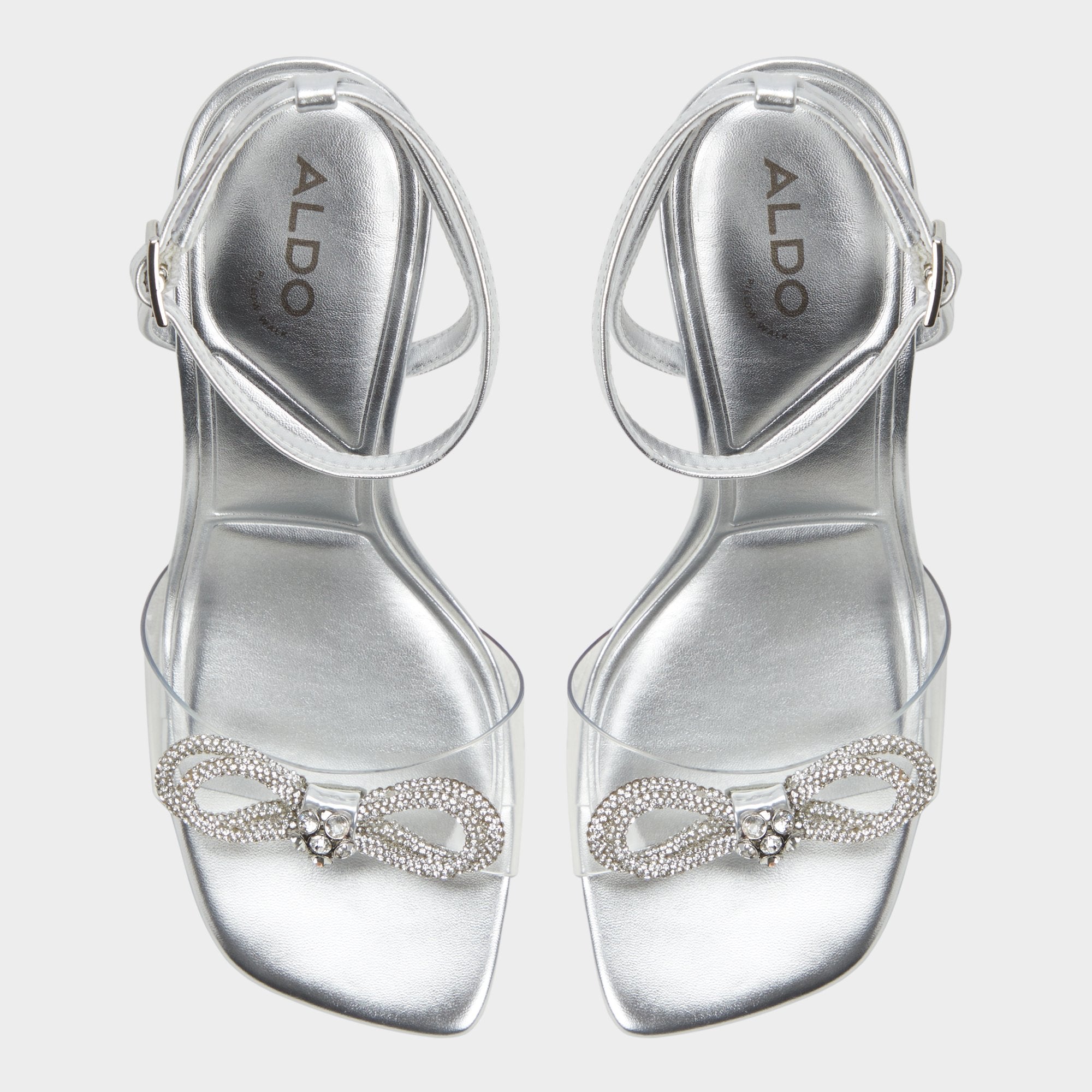 ALDO Ozley sandales talon femme argenté