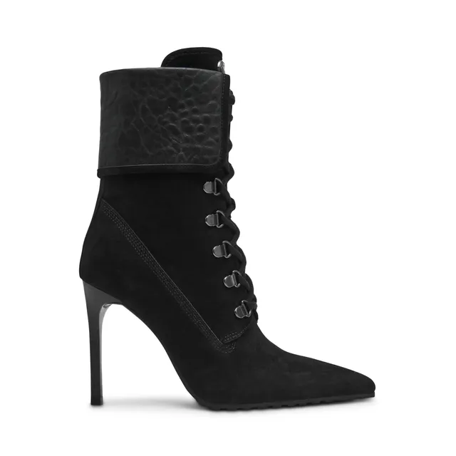 Steve Madden Morals bottines noir nubuck talon