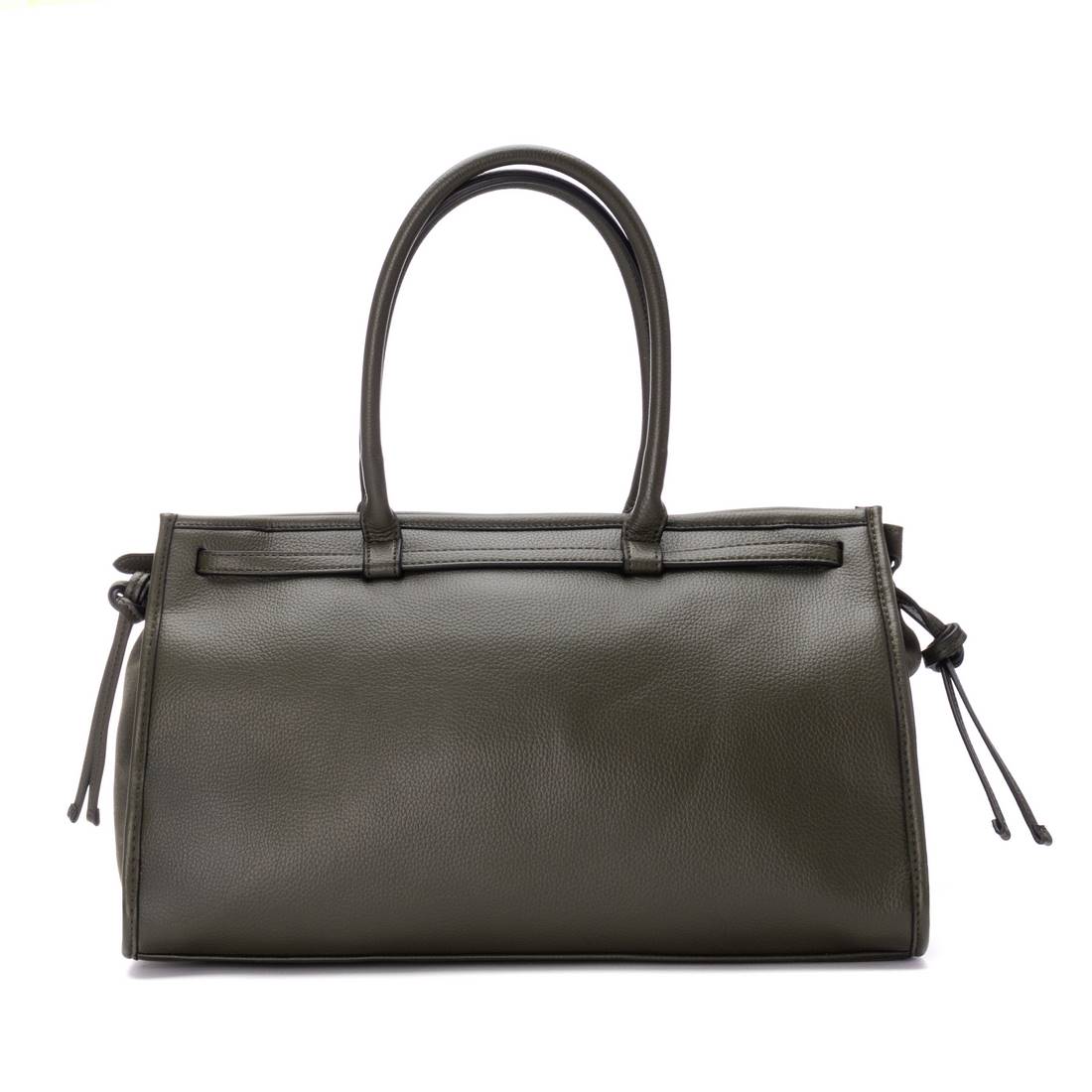 Carmela 18616904 sac épaule kaki cuir véritable